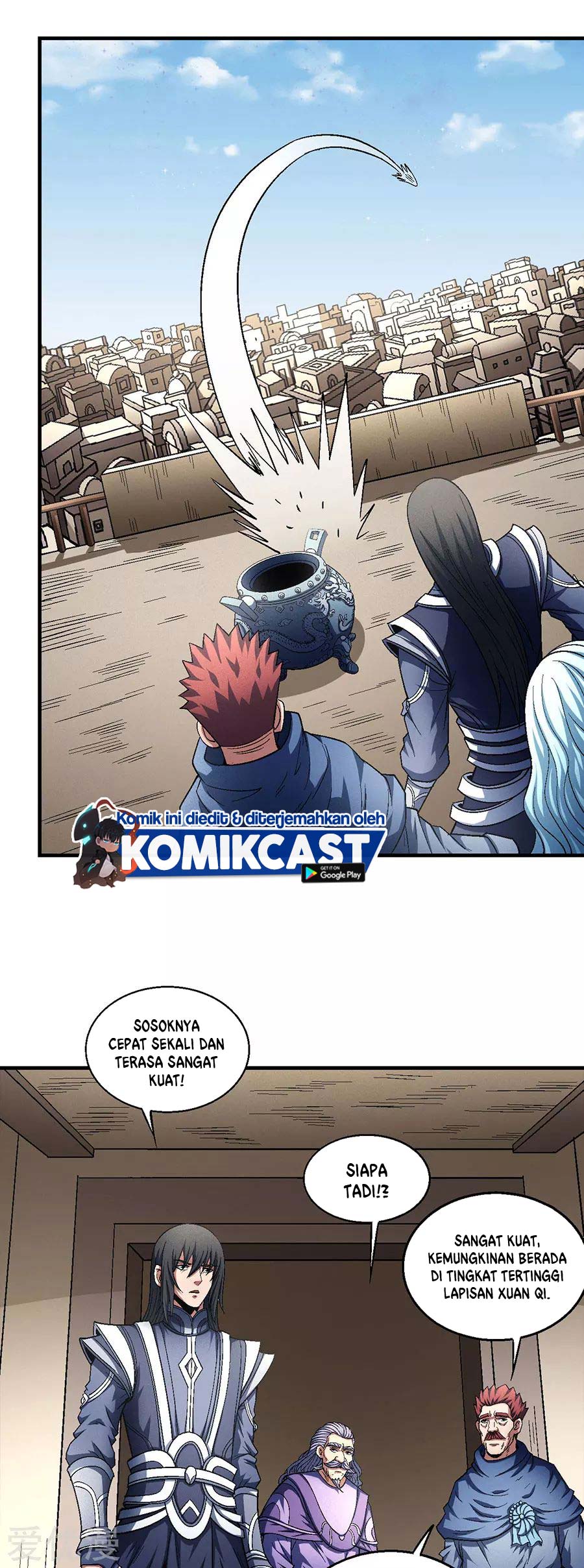 God of Martial Arts Chapter 402 Bahasa Indonesia